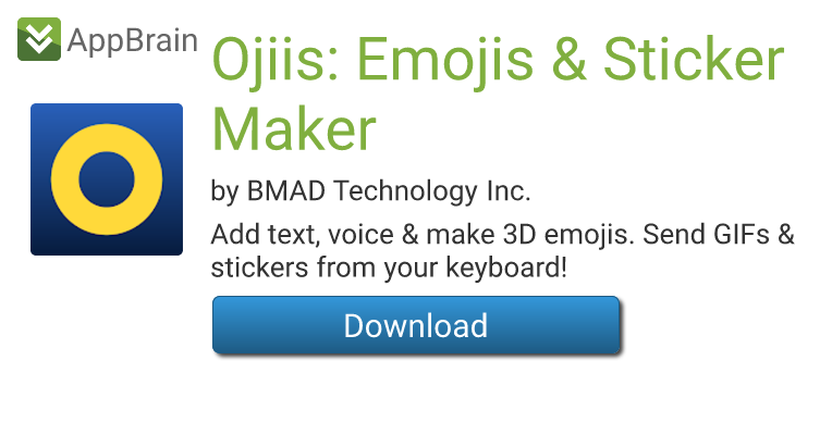 Ojiis: 3D Emoji Sticker Maker for Android - Free App Download