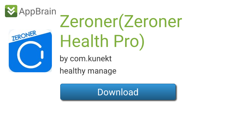 Zeroner(Zeroner Health Pro) for Android - Free App Download