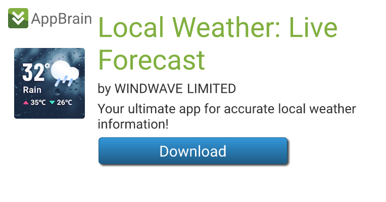 Local Weather: Live Forecast for Android - Free App Download