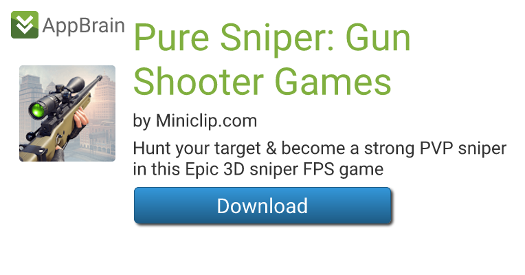 Pure Sniper: Gun Shooter Games for Android - Free App Download